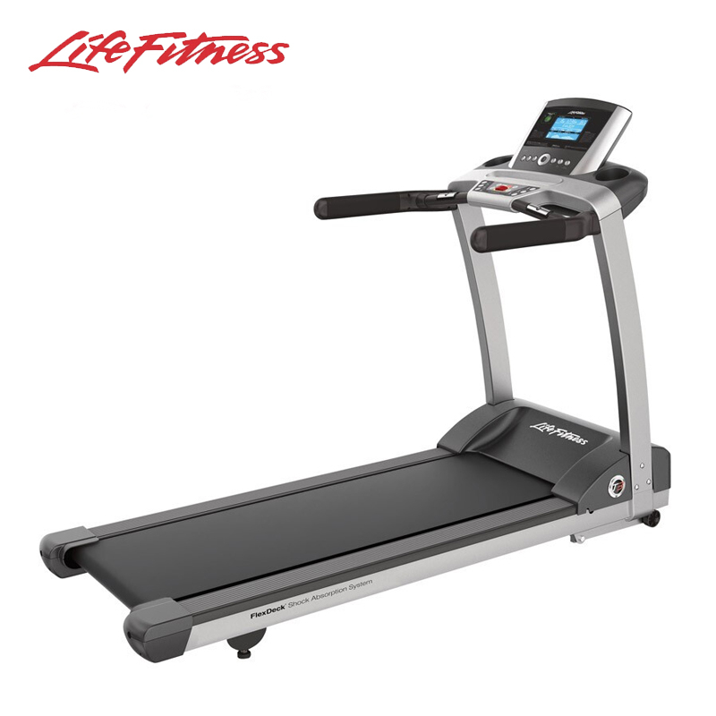 LifeFitness 力健T3跑步机进口家用减震跑步机健身器材运动家用走步机 T3-GC屏