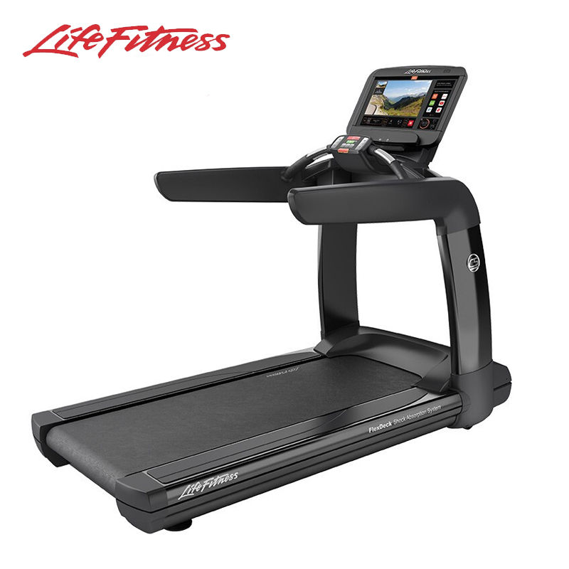 LifeFitness 力健跑步机进口健身器材多功能减震跑步机PCS